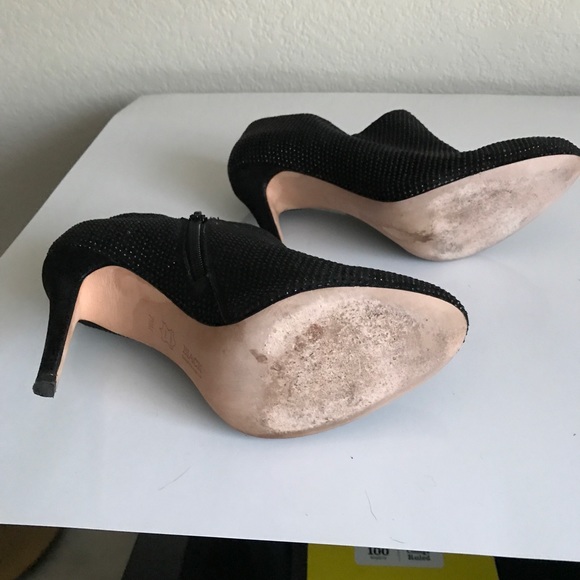 Leather embellished booties Sz 7,5 - Picture 6 of 13